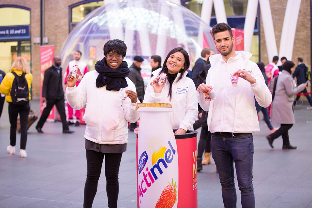 Actimel King's Cross