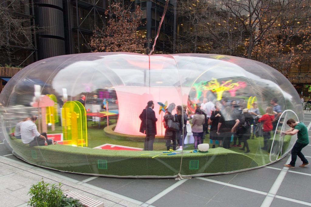 Eon Experiential Activity in Broadgate