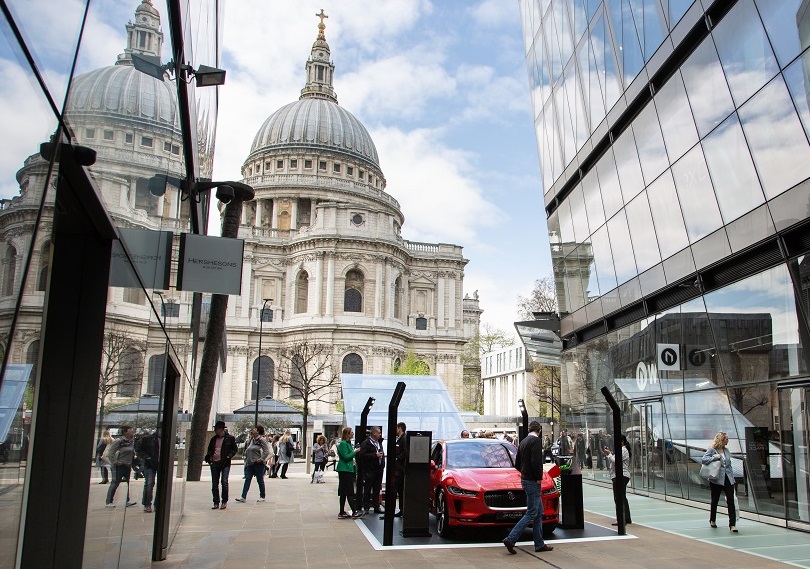 Jaguar I-PACE at One New Change