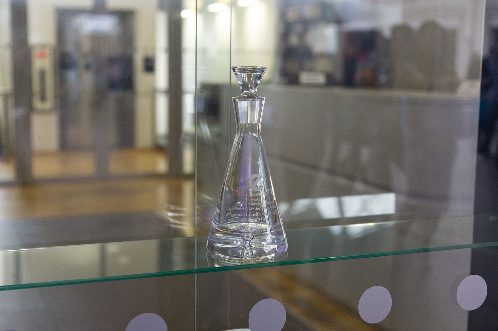 Experiential Venue Team of the Year Award Showcased at London King's Cross Station (Network Rail)