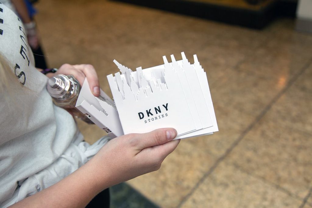 DKNY Stories brand experience activation at Meadowhall