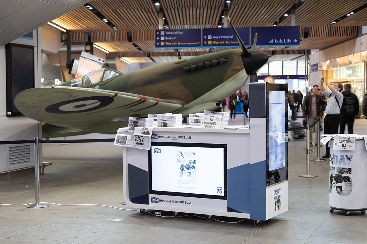 Veterans Day Activation London Bridge Network Rail Station