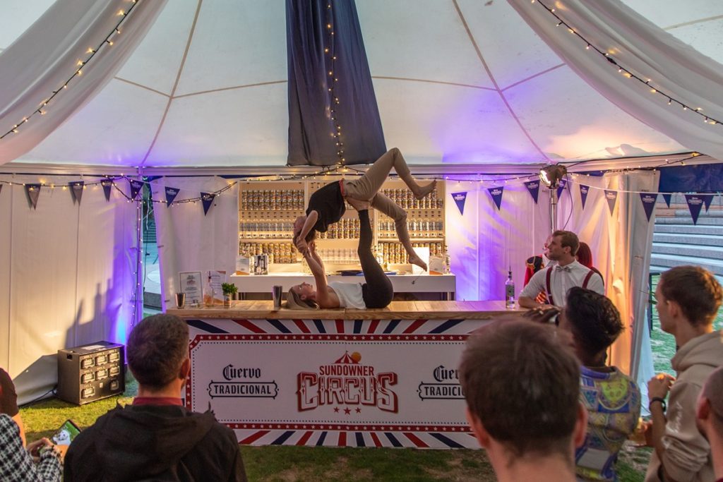 Jose Cuervo Circus At Broadgate