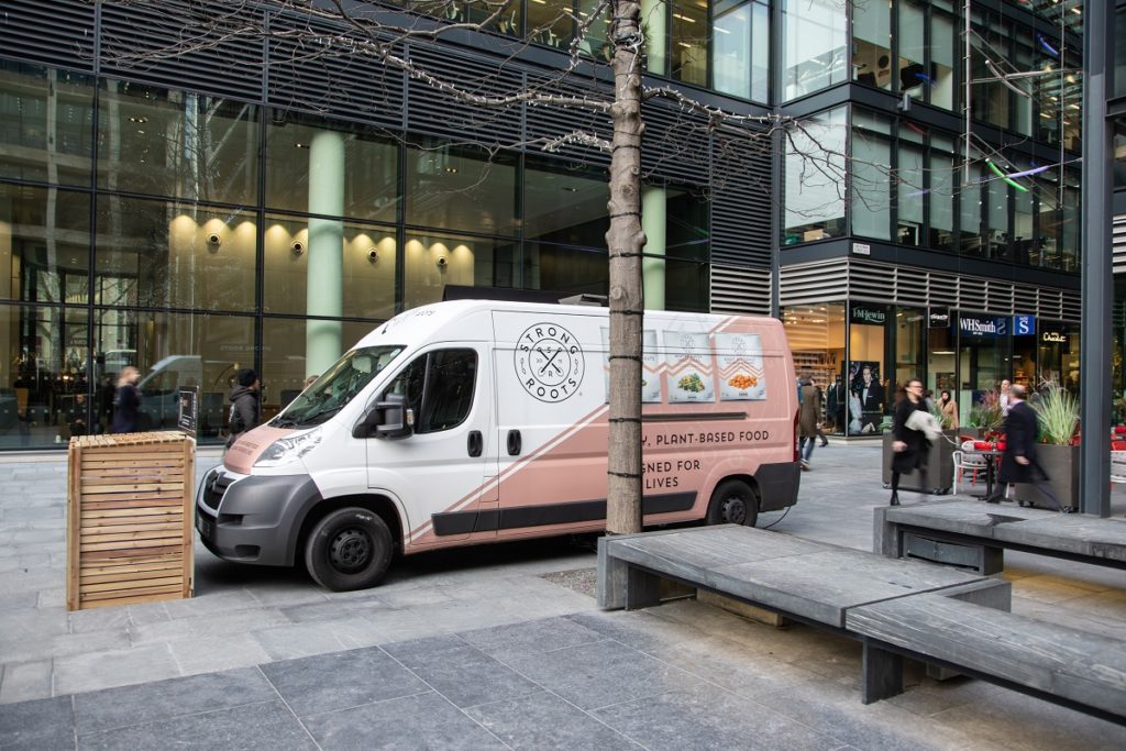 Strong Roots at New Street Square, December 2019