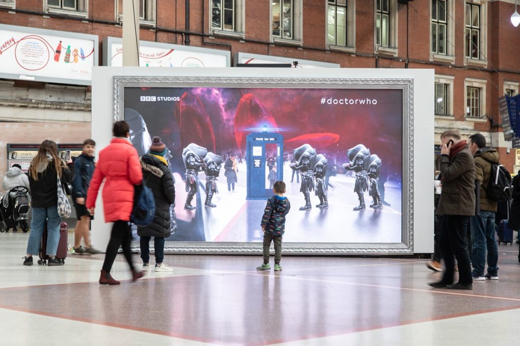 Magic Mirror augmented reality Dr Who activity