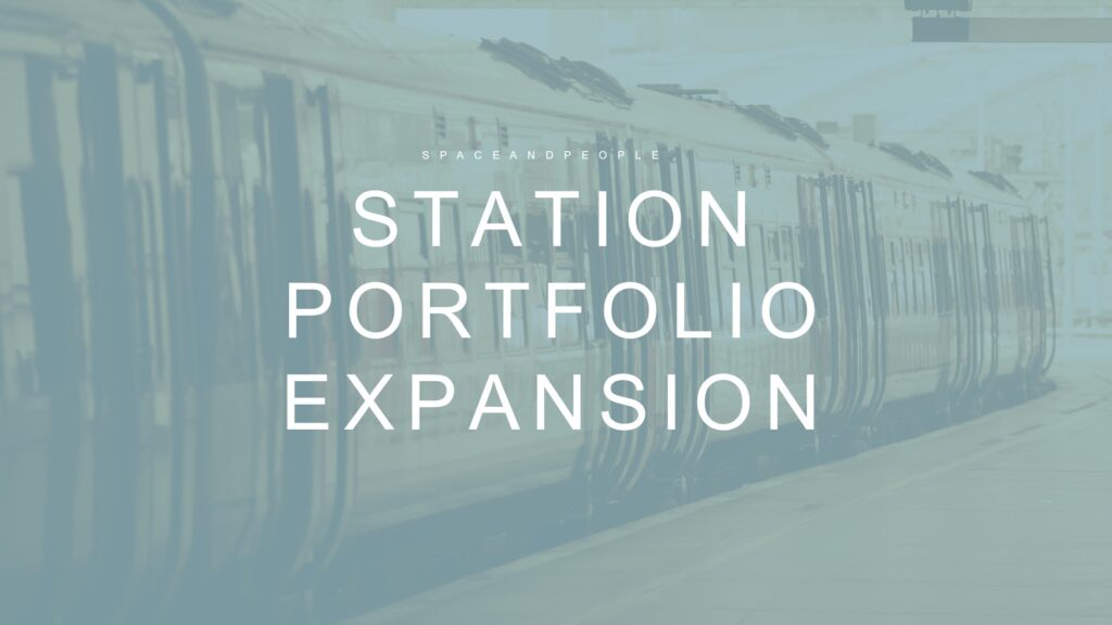 SpaceandPeople announces train station network expansion with regional networks now on its service