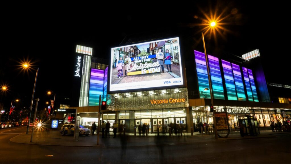 Victoria Centre Nottingham promotional space opportunities