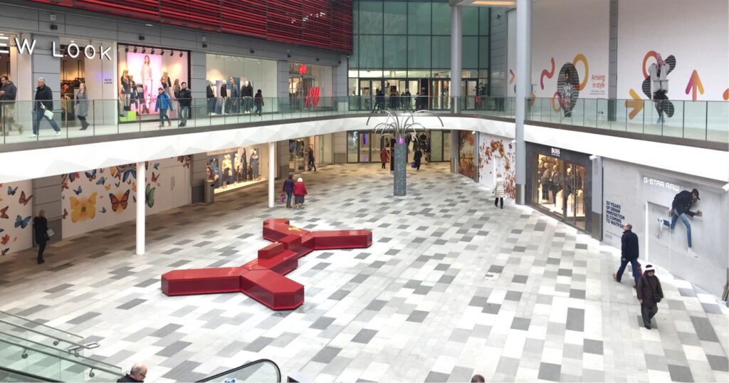 Atria Watford Shopping Centre Promotional Space Example