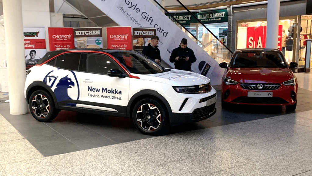 Pendragon Car Promotion at The Gyle