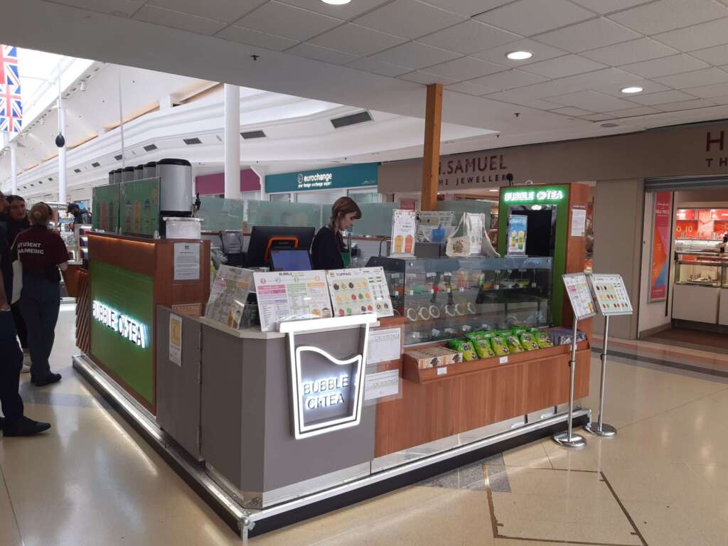 Bubble CiTea Mall Kiosk