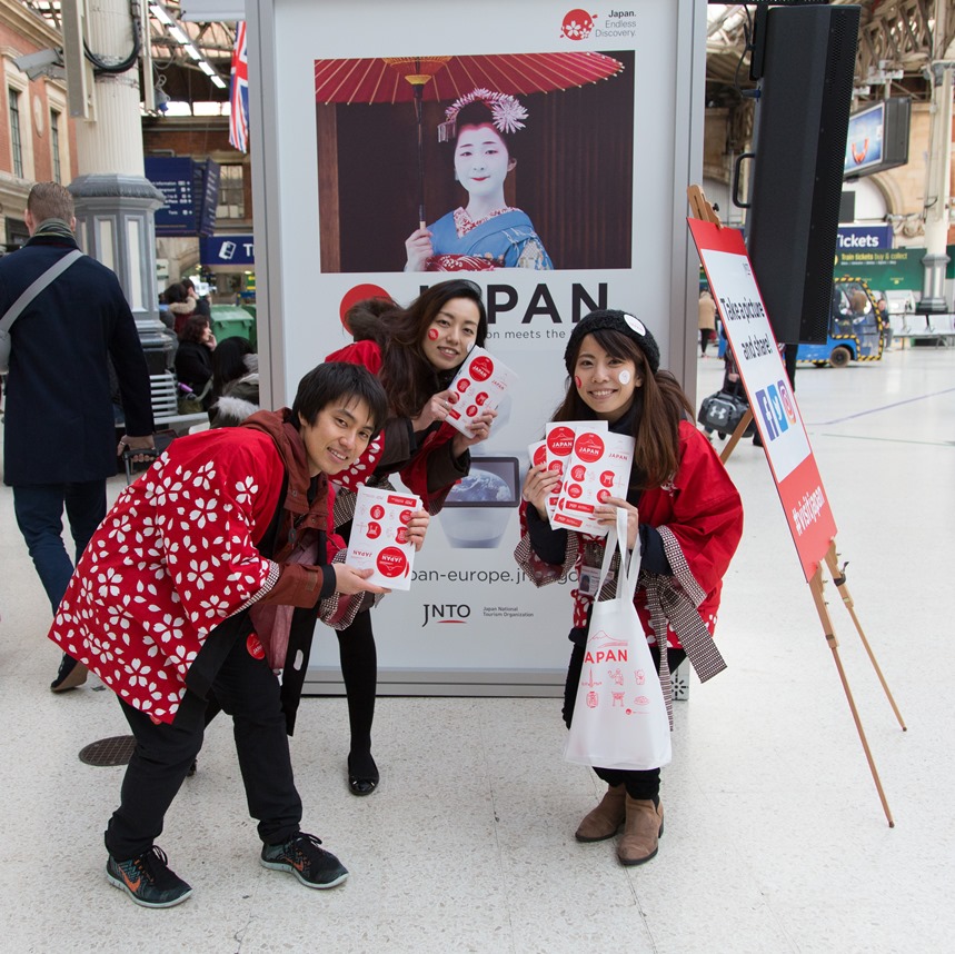 Visit Japan at London Victoria Station