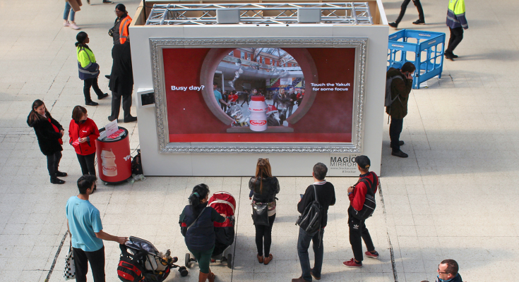 Yakult Magic Mirror Central London
