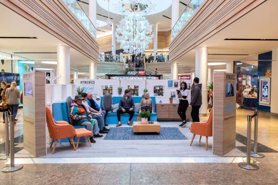 Homedics on Meadowhall promotional space