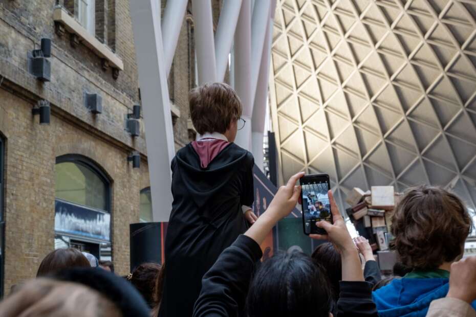 #BackToHogwarts at King's Cross station