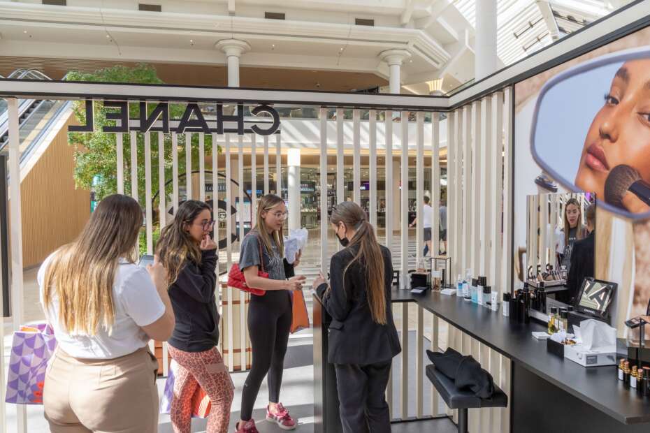 Beauty and Wellbeing activations - Chanel at Metrocentre